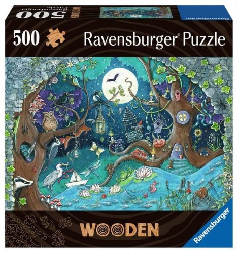 Palapeli: Wooden Fantasy Forest (500)