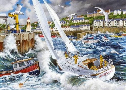Palapeli: Storm Chased (500)