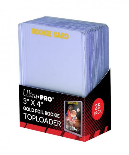 Ultra Pro Toploader: 3" x 4" Rookie 35PT (25kpl)