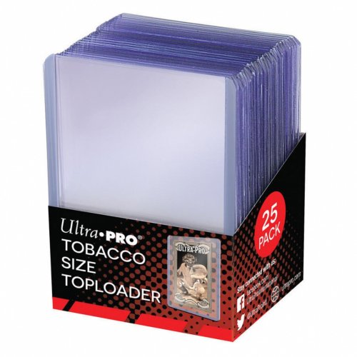 Ultra Pro Toploader: Tobacco Size (25kpl)