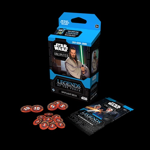 Star Wars Unlimited: Legends of the Force Spotlight Deck Qui-Gon Jinn