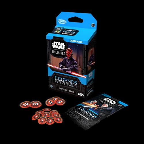 Star Wars Unlimited: Legends of the Force Spotlight Deck Darth Maul