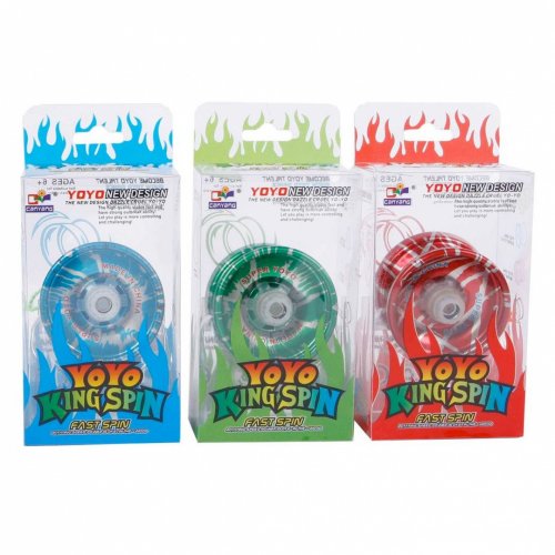 Jojo: Metallinen Yoyo King Spin (Satunnainen V�ri)