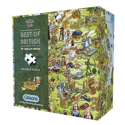 Palapeli: Hartwig Braun - Best of British (500)