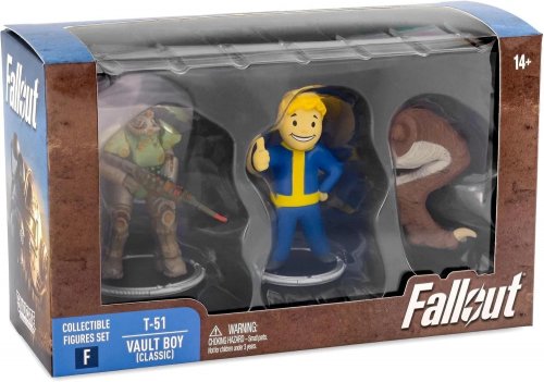 Figu: Fallout - Mini Figures 2-pack Set F Raider & Vault Boy (strong) (7cm)