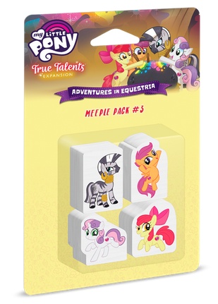 My Little Pony: Adventures in Equestria DBG - True Talents Meeple Pack 3
