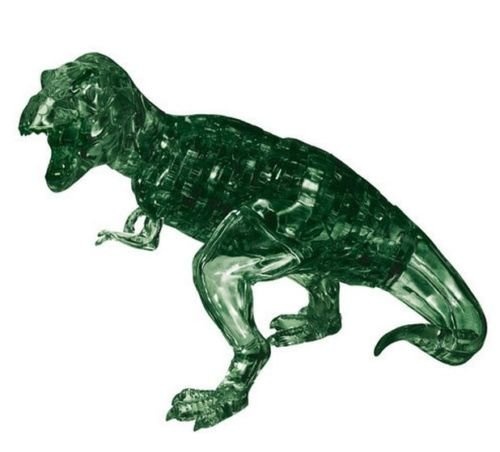 Palapeli: 3D Crystal Puzzle - Green T-Rex (49)