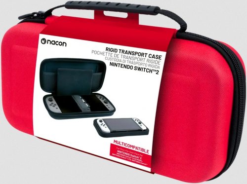 Nacon: Rigid Transport Case For Nintendo Switch 2 (Red)