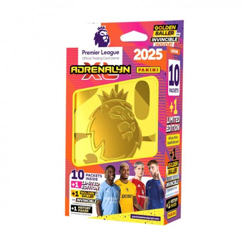 Jalkapallokortit: Premier League 2025 AdrenXL PLUS Mega Tin