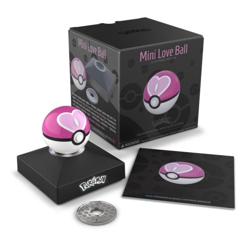 Pokemon: Diecast Replica - Mini Love Ball