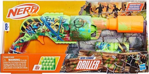 Nerf: Zombie Driller - Dart Blaster