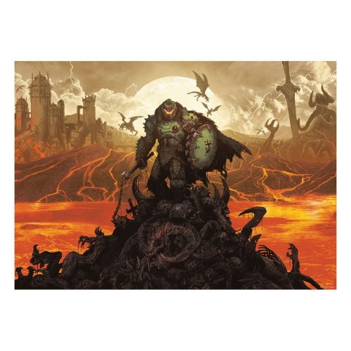 Juliste: Doom - The Dark Ages, Art Print Limited Edition 40x30cm