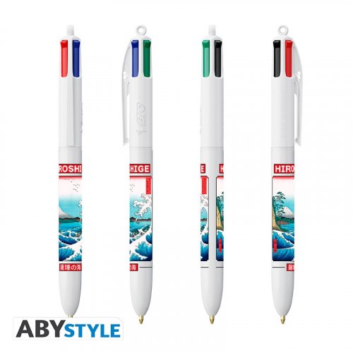 Kyn�: Bespoke Hiroshige - Stylo Bic 4 Couleurs Indpendant Only