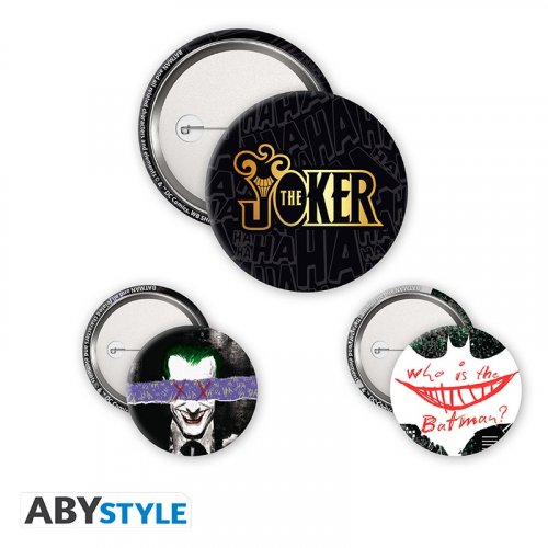 Pinssi: DC Comics  - Badge Pack - The Joker