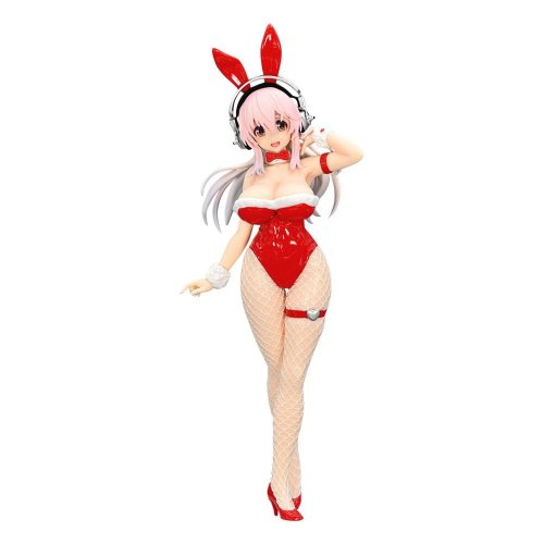 Figu: Super Sonico Bicute Bunnies - Red Color Ver. (30cm)