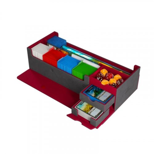 Gamegenic: Cards' Lair Pro 1000+ (Harmaa/Punainen)