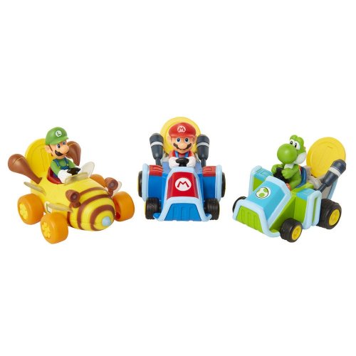 Figu: Mario Kart - Super Mario Coin Racers (Satunnainen, 6cm)