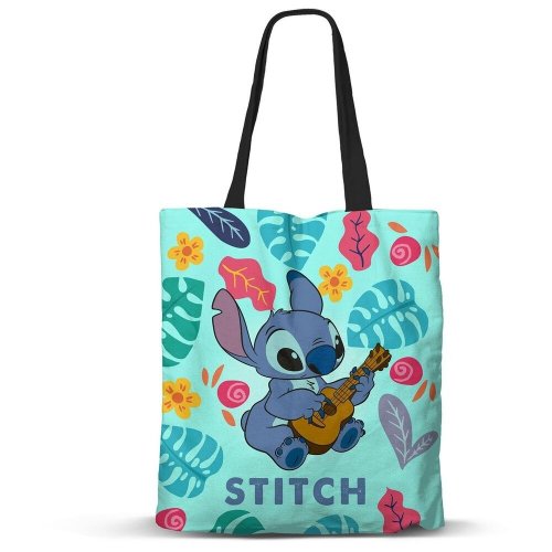 Laukku: Lilo & Stitch - Stitch Guitar, Tote Bag