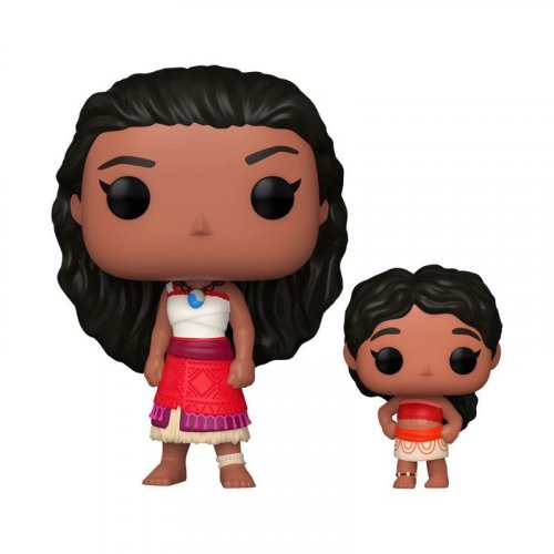 Funko Pop! & Buddy: Moana 2 - Moana & Little Sis (9cm)