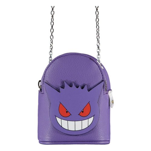 Lompakko: Pokemon - Gengar, Micro Bag Coin Purse With Keychain