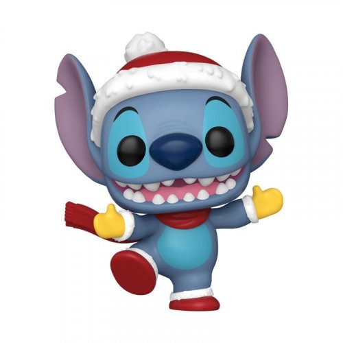 Funko Pop! Disney: Holiday Stitch W/hat (9cm)