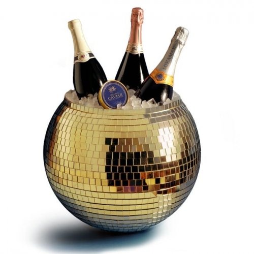Golden Ice Bucket