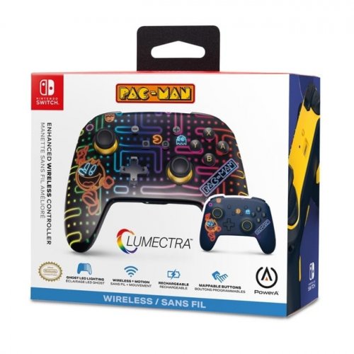 PowerA: Enhanced Wireless Switch Controller Lumectra - Pac-man