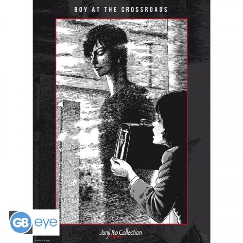 Juliste: Junji Ito - Boy At The Crossroads (52x38cm)