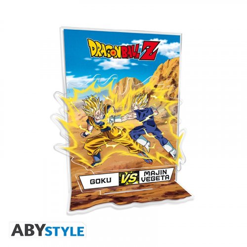 Figu - Acryl: Dragon Ball - Diorama, DBZ Goku Vs Vegeta (15cm)