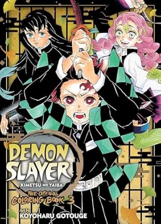 V�rityskirja: Demon Slayer - The Official Coloring Book 3