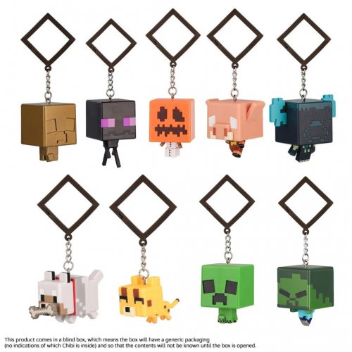 Avaimenper�: Minecraft Backpack Buddies Series 3 (Satunnainen)