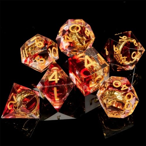 Noppasetti: Magic Ring Resin - Red (7)