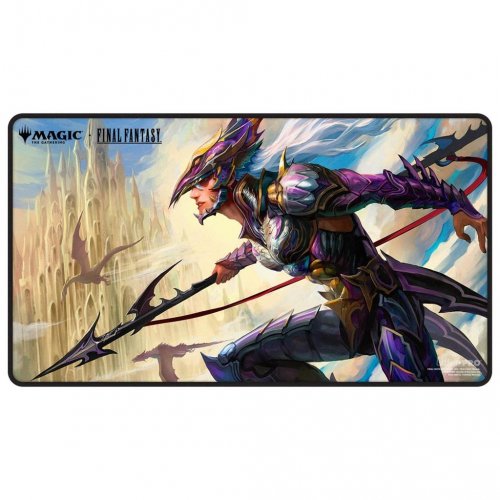 Ultra Pro Pelimatto: MTG - Final Fantasy Black Stitched Prem. X Playmat (60x34cm)