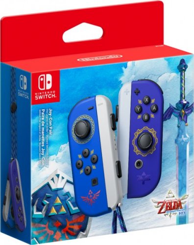 Joy-Con Ohjainpari: Zelda Skyward Sword HD (K�ytetty)