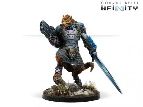 Infinity: McMurrough, Mercenary Dog-Warrior