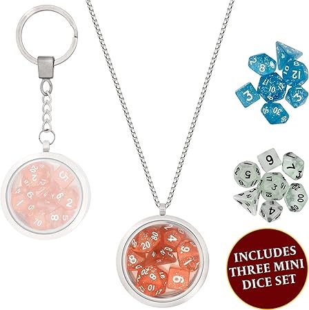 Lynx: Mini Dice Locket With Dice