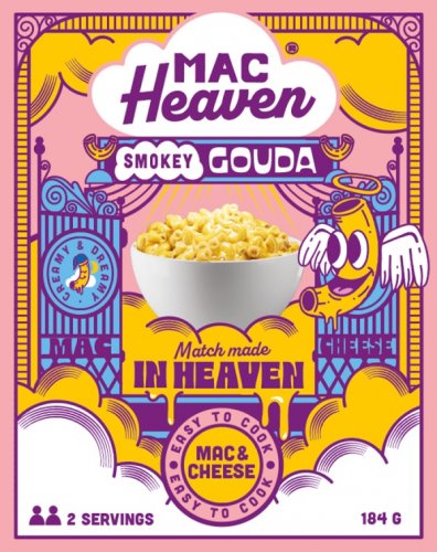 Pasta: Mac Heaven Mac&Cheese Smokey Gouda (184g)