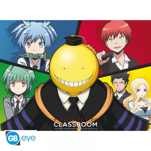 Juliste: Assassination Classroom - Koro Vs Pupils (52x38cm)