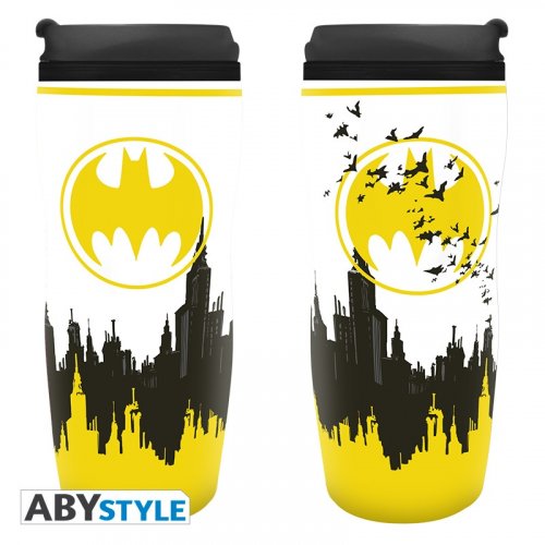 Matkamuki: DC Comics - Batman City, White (Black Top)