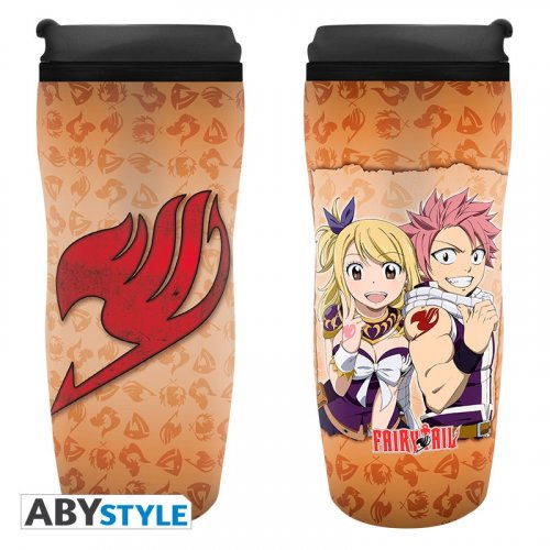 Matkamuki: Fairy Tail - Lucy, Natsu & Emblem (355ml)