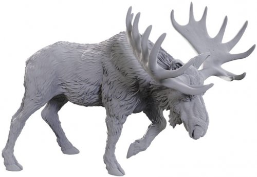 Deep Cuts Unpainted Miniatures: Bull Moose