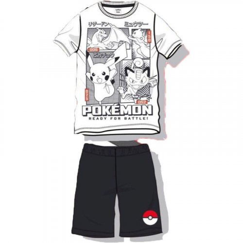 T-Paita ja Shortsit: Pokemon lasten (104)