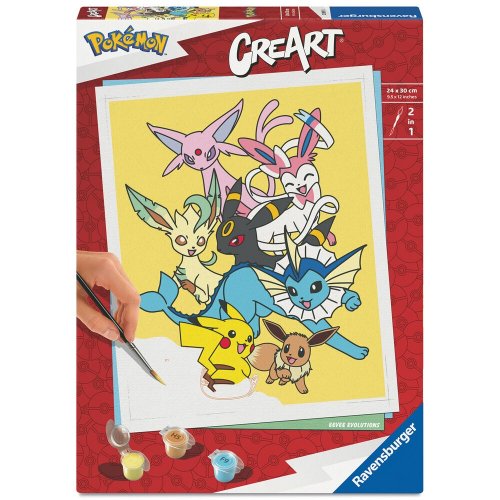 Maalaussetti: Pokemon Eeveelutions CreArt