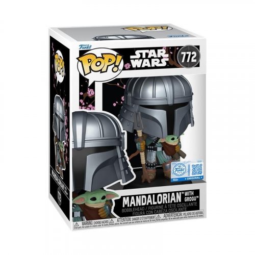 Funko Pop! Star Wars: Impressions - Mandalorian With Grogu