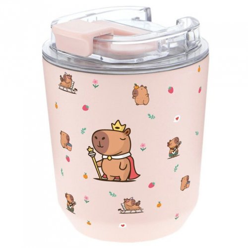 Matkamuki: Capibara Majesty - Coffee, Thermos (280ml)