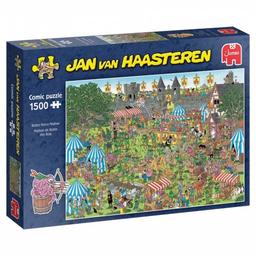 Palapeli: Jan Van Haasteren - Robin Hood Festival (1500)