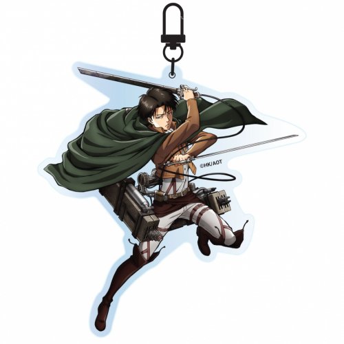 Avaimenper�: Attack On Titan - Acrylic Keychain Levi