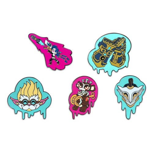 Pinssi: Arcane - Enamel Pins Set (5)