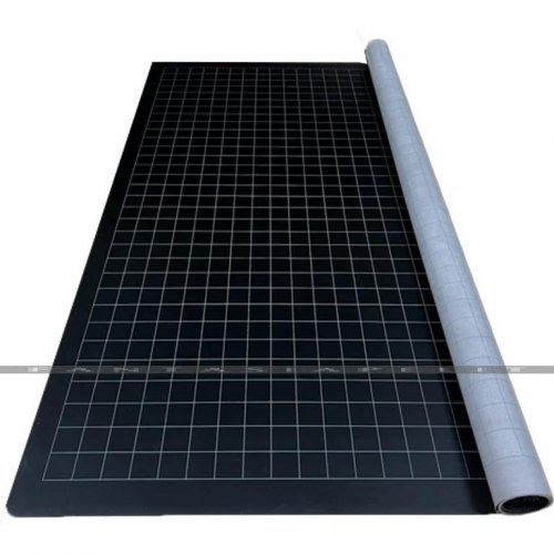 Reversible Battlemat Black & Grey (1'' squares ) (60x66mm)