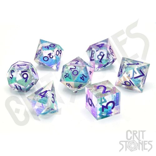 Noppa: CritStones - Liquid Core Fantasia Fluid Electroplated (7)